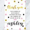 Young Wild & Three Thank You Card
