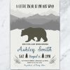 Bear Baby Shower Printable Invitation
