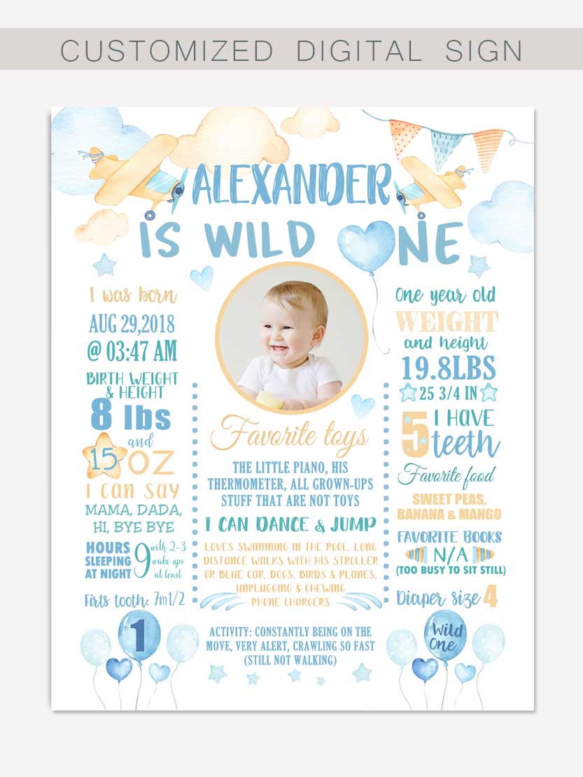 Airplane Water Bottle Labels Airplane Birthday Airplane Baby Shower Digital  File or Printed Labels 