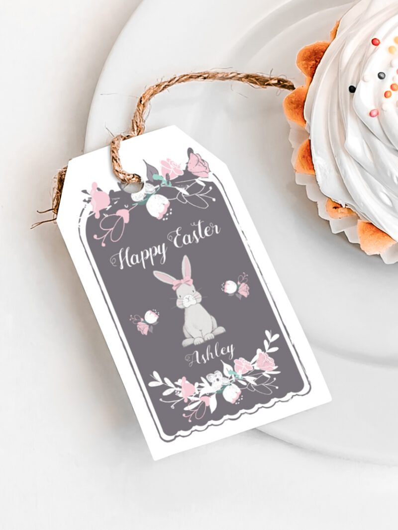 Easter Bunny Tag