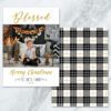 Blessed Merry Christmas Greeting Cards
